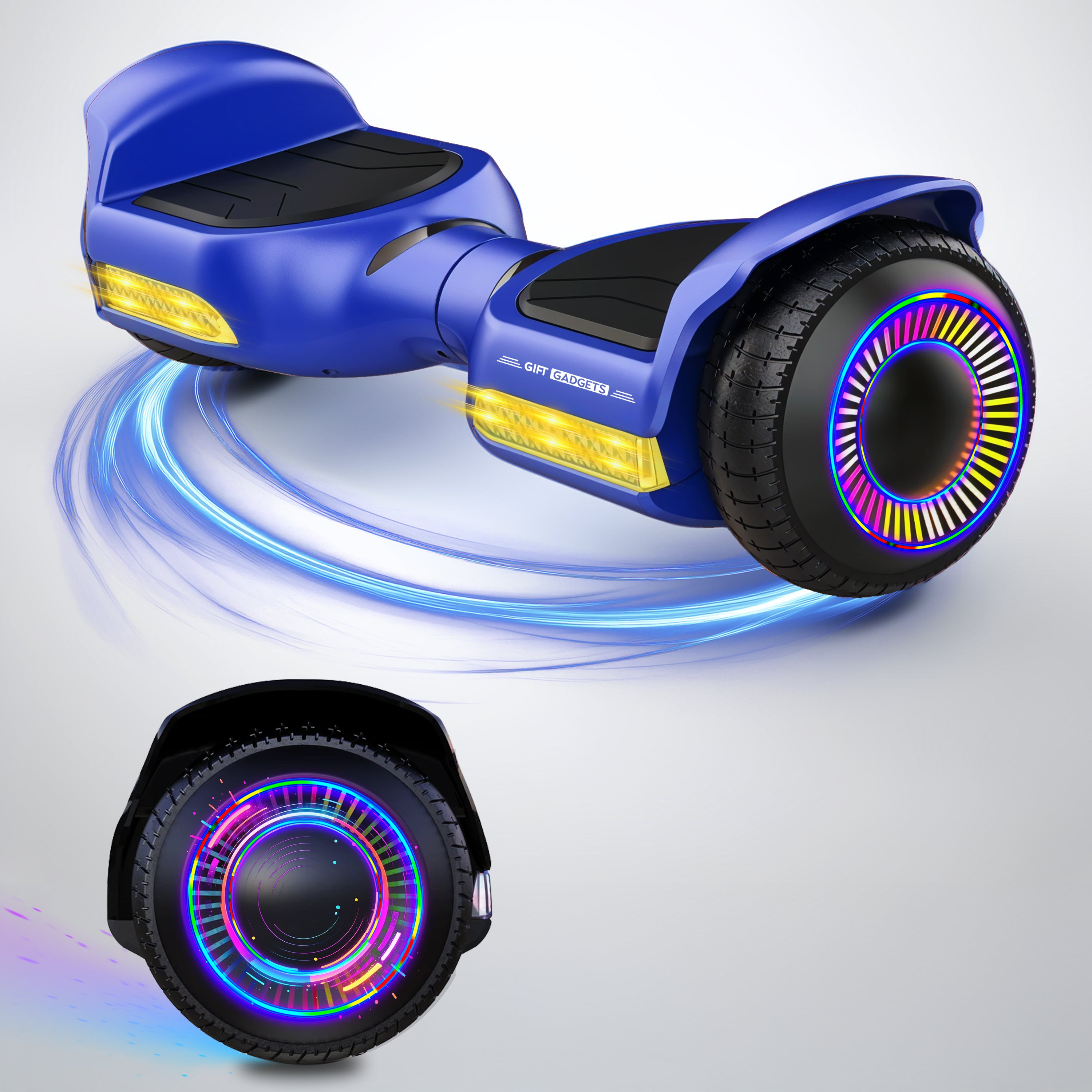 G1 Lite Bluetooth Hoverboard Azure Blue Smooth Stylish