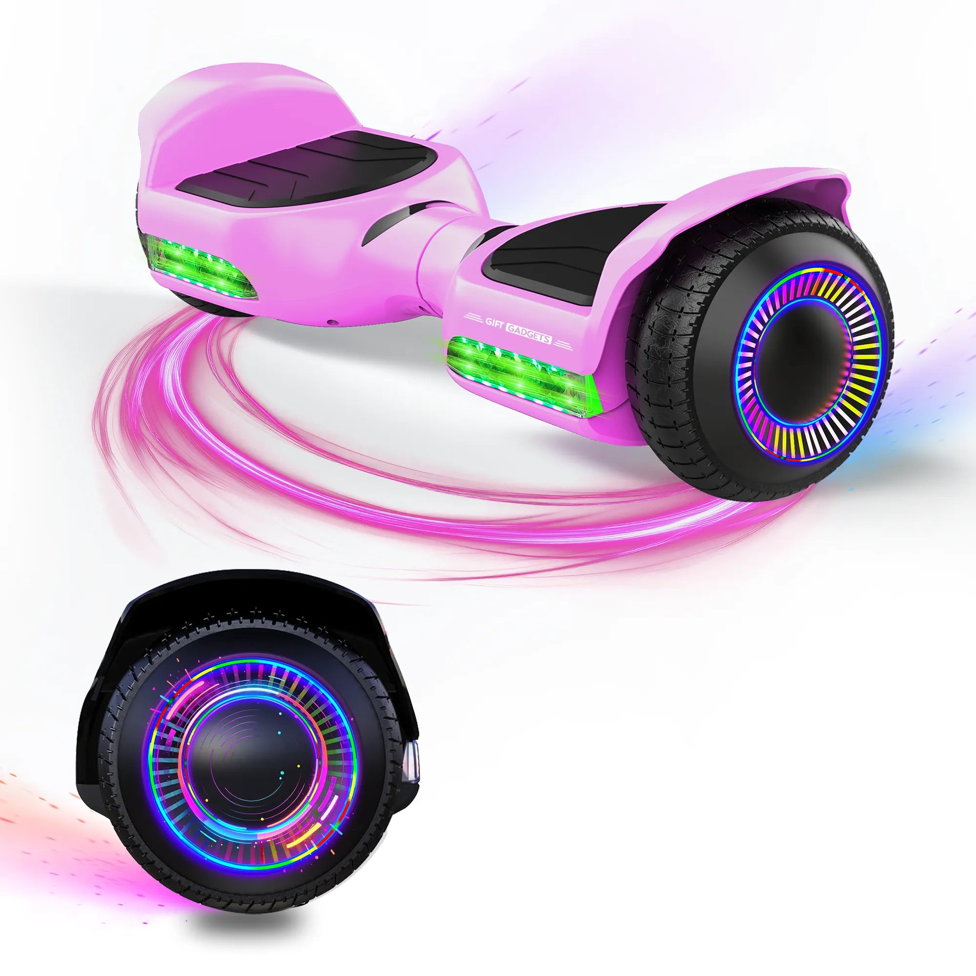 Pink and blue hoverboard hotsell
