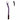 Purple replacement handle pole for Hoverkart