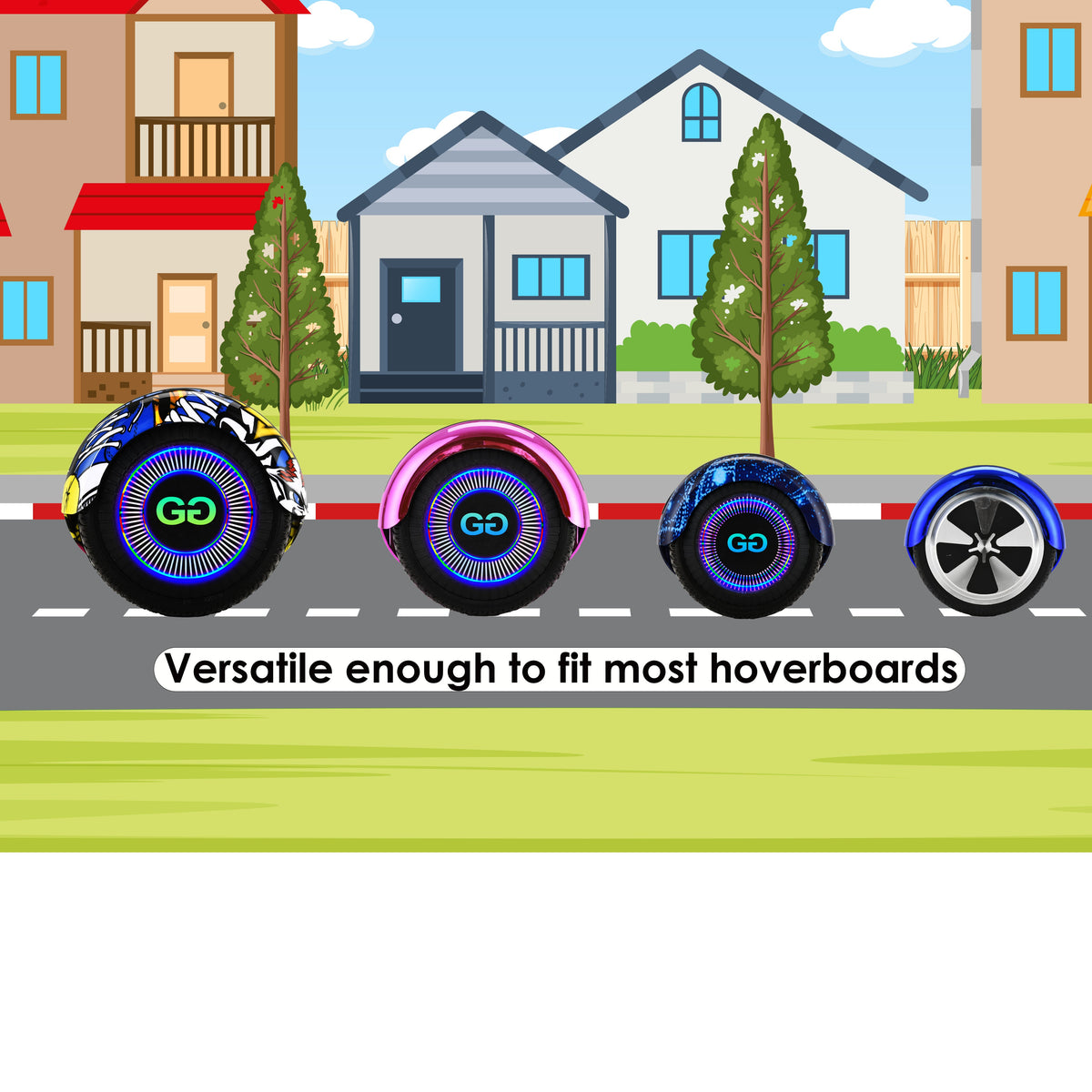 hoverboards wheels enough to fit most