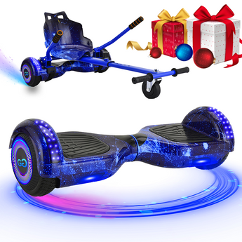 6.5″ Hoverboard & Kart Bundle – CE Certified Kids Hoverboard with LED Lights (UK) – product image 2
