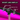 Smart LED display on a scooter handlebar with labeled components against a pink and dark pink gradient background.