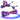 Galaxy Purple Hoverboard & Kart Bundle – G1 Pro