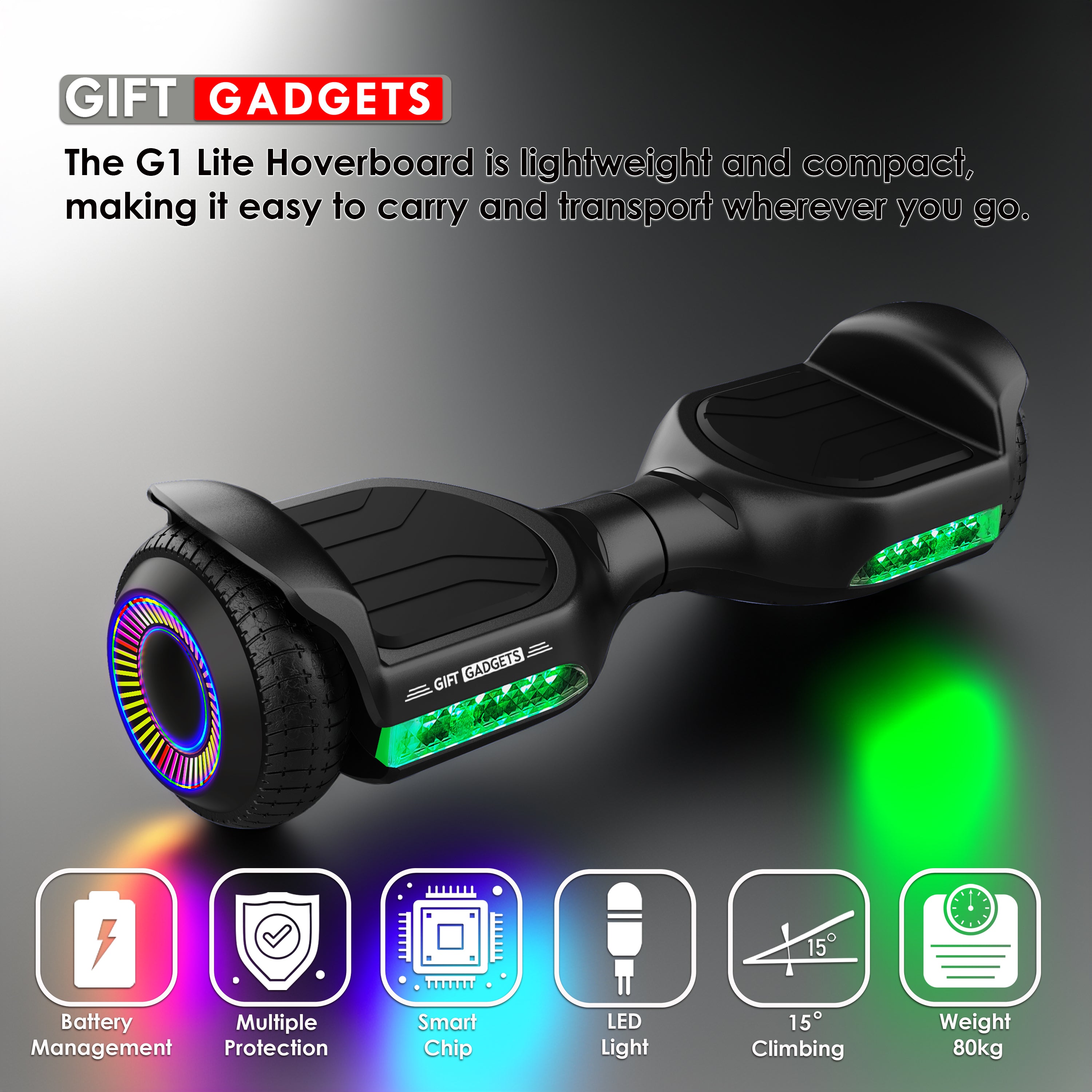 Voyager Hover Hoverboard Electric Scooter Voyager Air Wheel