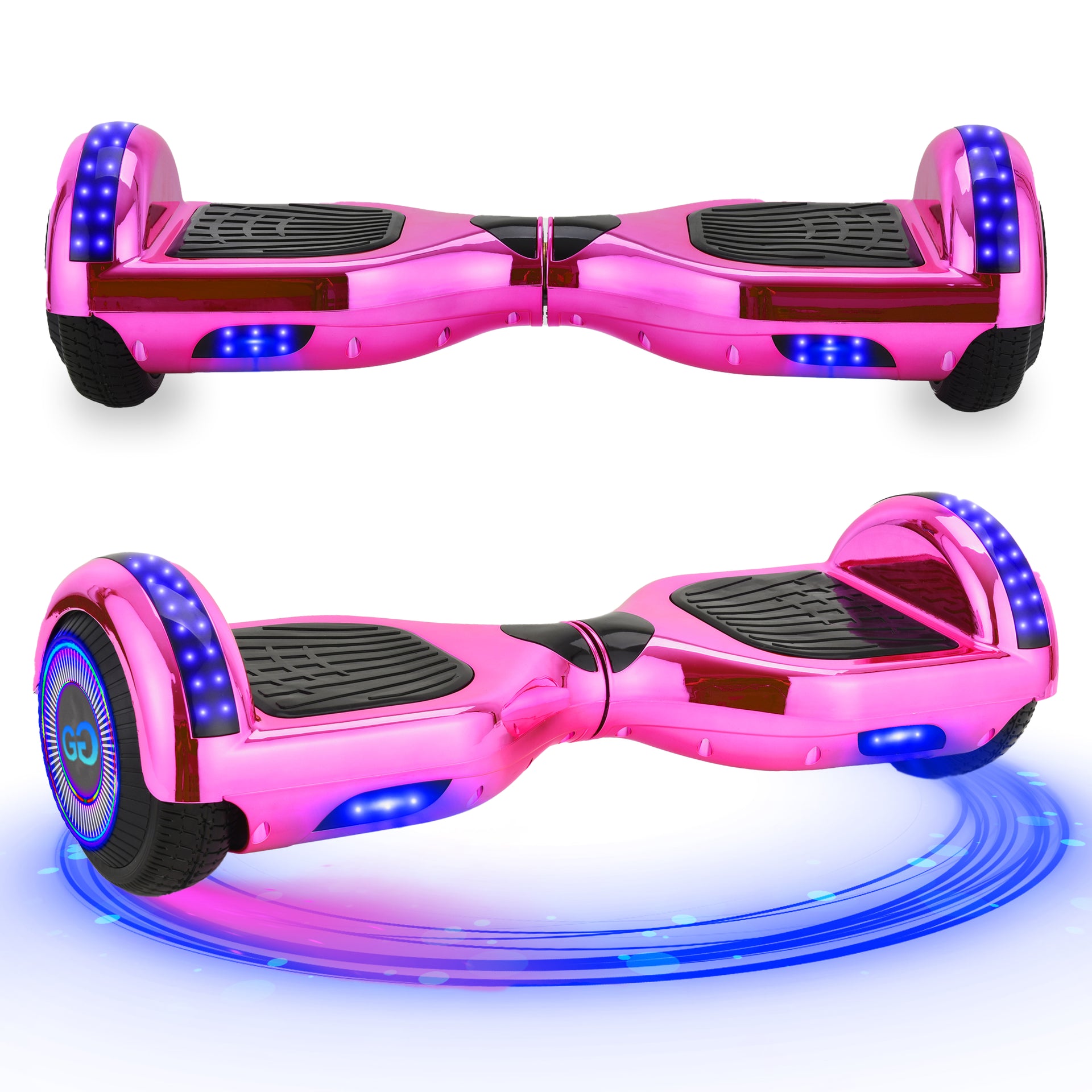 Bluetooth Hoverboard Pink Light Up Hoverboard TOMOLOO Music