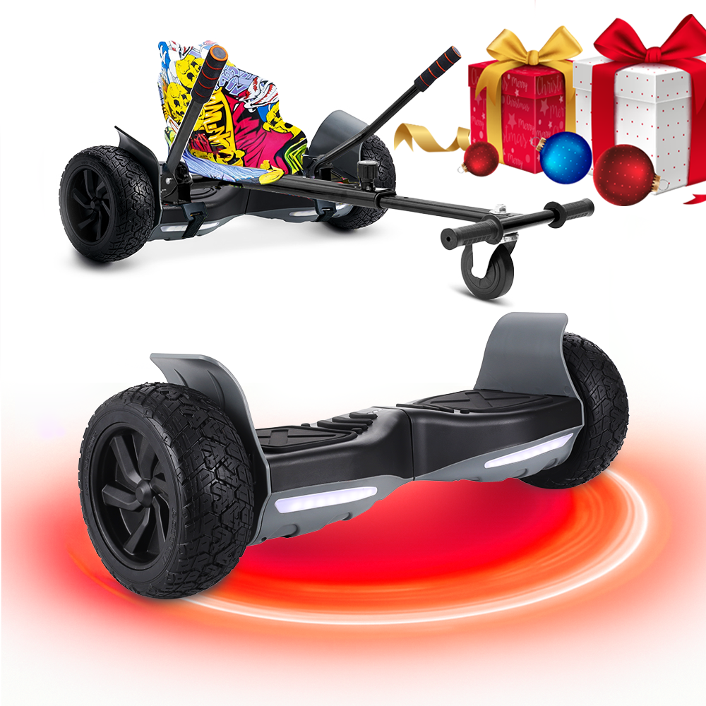 8.5″ All-Terrain Hoverboard & Kart Bundle | CE Certified Off-Road UK ...
