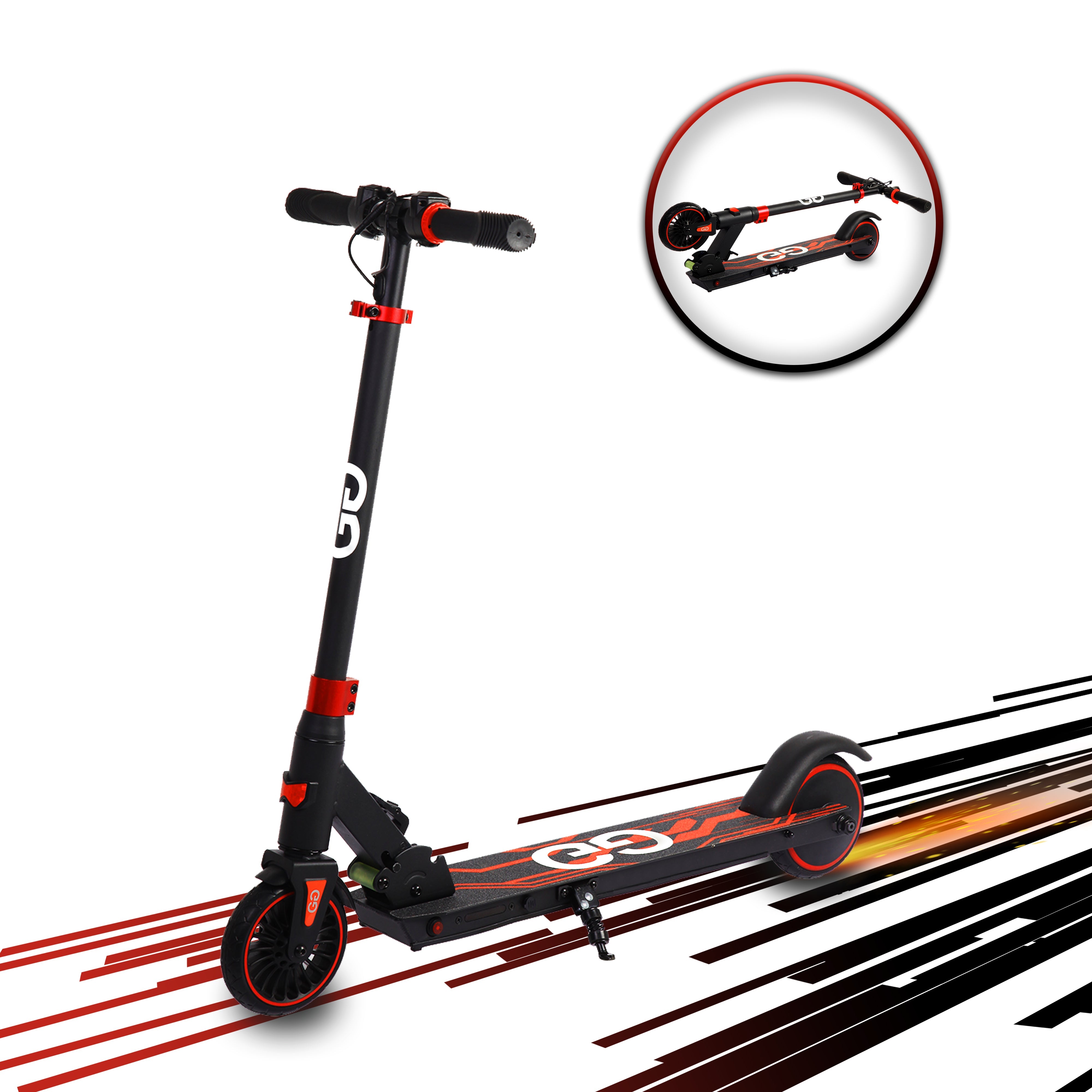 Buy X2 Midnight Red Electric Scooter for Teenagers