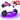 All Terrain Chrome Purple Hoverboard + Hoverkart Bundle